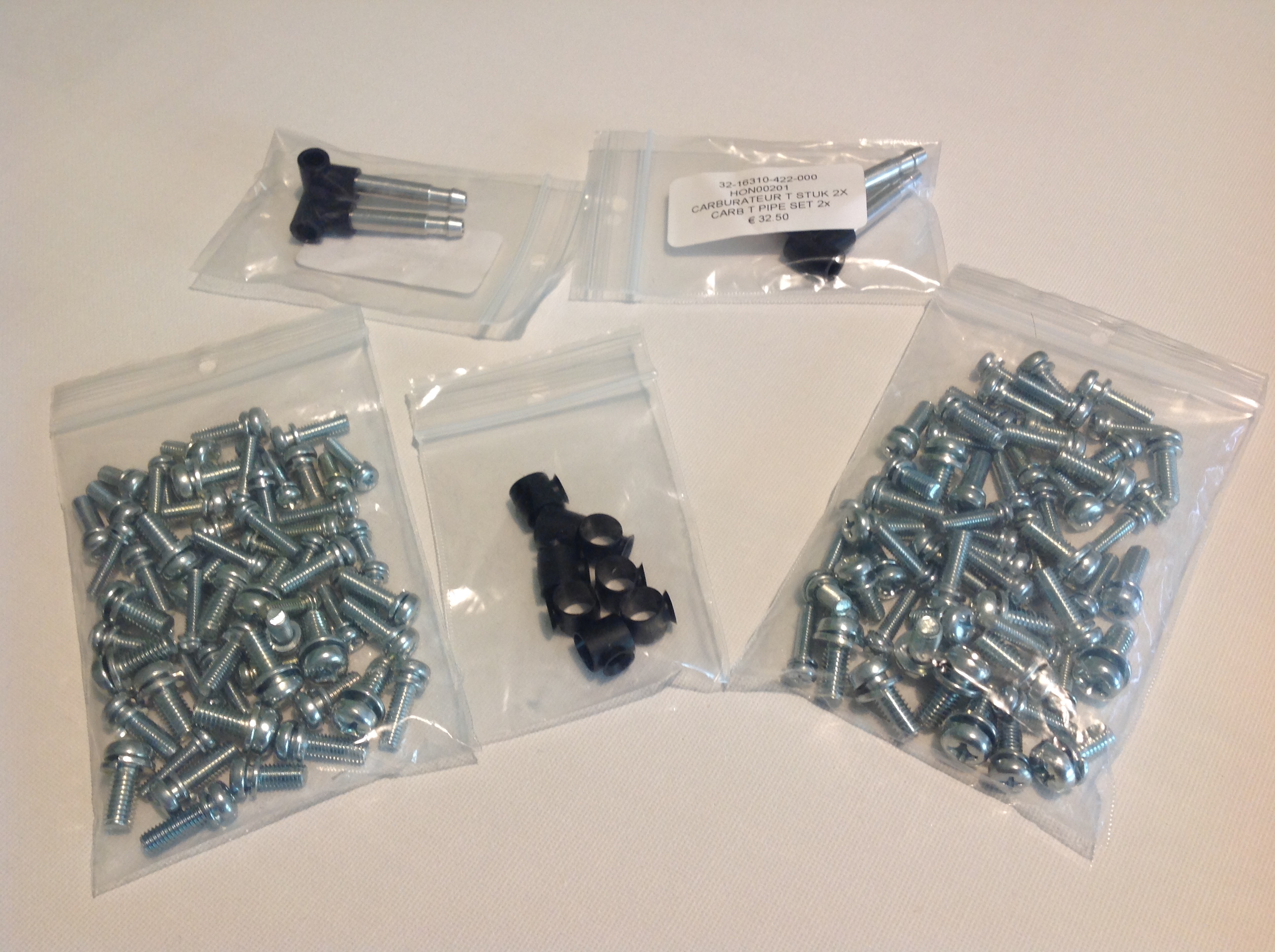 CBX 1000 Carb Screws, Carb Tees and Joint Seals